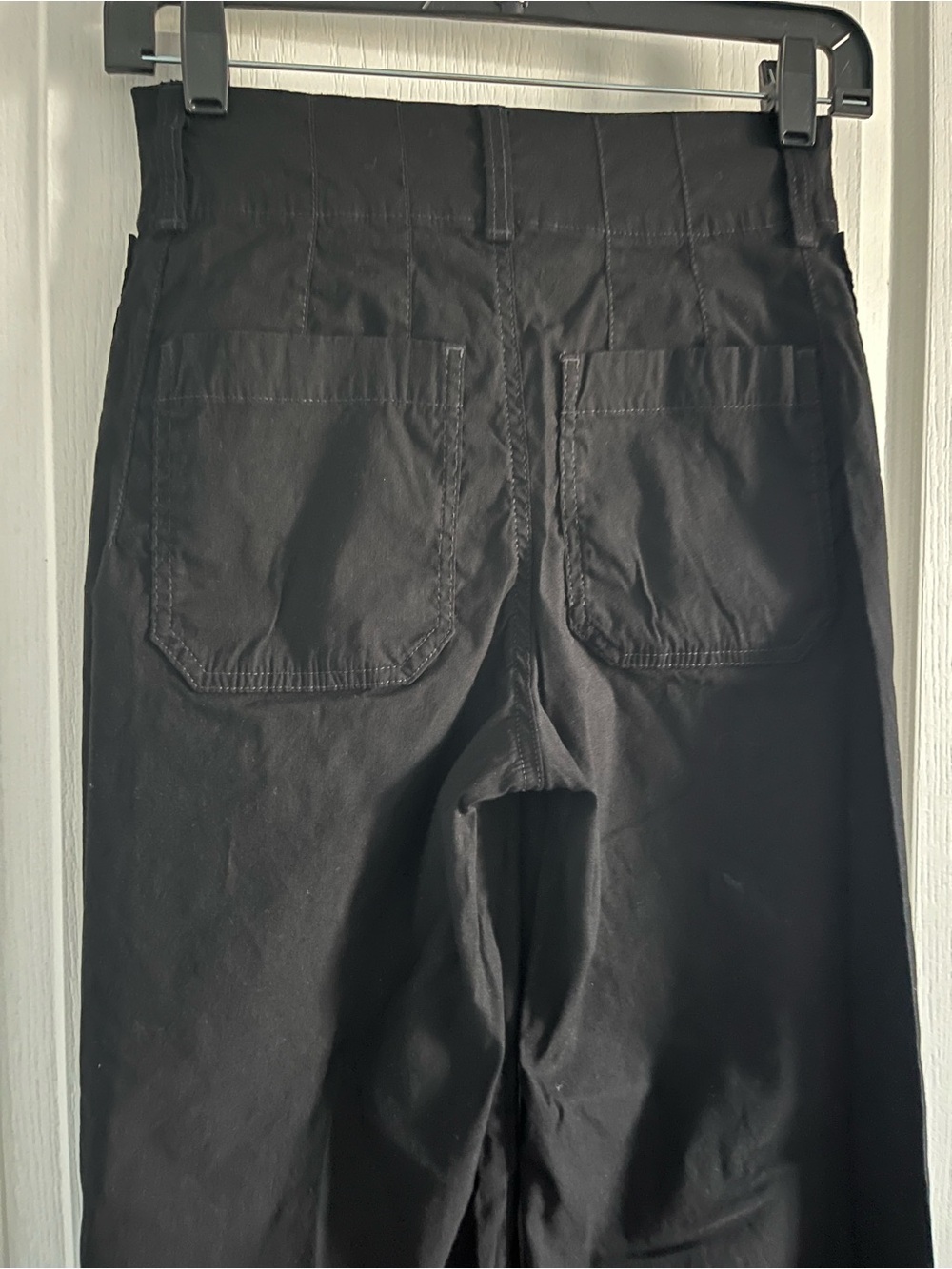 Women’s Maeve Colette Anthropology Black Wide-Leg Pants Size 24 - Picture 5 of 8
